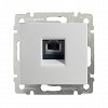 Valena белый Розетка телефонная 1 х RJ 11
