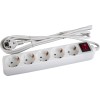Удлинитель Navigator 71 557 NPE-S-05-300-ESC-3x0.75 с/з с выкл. 5 гн. 3м