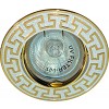 Светильник потолочный встраиваемый, MR16 G5.3 серебро-золото, DL2008