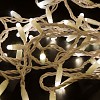 Гирлянда светодиодная Нить 10м 100 LED ТЕПЛЫЙ БЕЛЫЙ белый ПВХ IP65 эффект мерцания 230В соединяется нужен блок 303-500-1 NEON-NIGHT