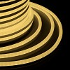 Гибкий неон 15х26мм односторонний 120 LED/м ТЕПЛЫЙ БЕЛЫЙ 230В бухта 50м (c комплектом подключения) NEON-NIGHT