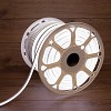 Гибкий неон 8х16мм двухсторонний 120 LED/м БЕЛЫЙ 230В бухта 100м (с комплектом подключения) NEON-NIGHT