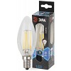 F-LED B35-7W-840-E14 Лампа светодиодная ЭРА F-LED B35-7W-840-E14 7Вт филамент свеча нейтральный белый свет Е14