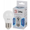 LED P45-9W-840-E27 Лампа светодиодная ЭРА STD LED P45-9W-840-E27 9Вт шар нейтральный белый свет Е27