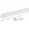 LLED-01-12W-4000-W Линейный светодиодный светильник ЭРА LLED-01-12W-4000-W 12Вт 4000K L874мм с выключателем