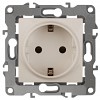 12-2101-02 Розетка ЭРА Серия 12 12-2101-02 с заземлением 2P+E Schuko 16A-250В IP20 слонов