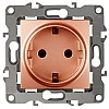12-2101-14 Розетка ЭРА Серия 12 12-2101-14 2P+E Schuko 16A-250В IP20 медь