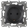12-2102-05  Розетка ЭРА Серия 12 12-2102-05 с заземлением 2P+E Schuko со шторками 16A-250В