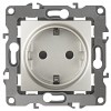 12-2102-15 Розетка ЭРА Серия 12 12-2102-15 2P+E Schuko со шторками 16A-250В IP20 перламут