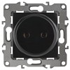 12-2105-06 Розетка ЭРА Серия 12 12-2105-06 2P16A-250В IP20 чёрный