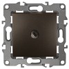 12-3101-13 12-3101-13 ЭРА Розетка TV одиночная, IP20, Эра12, бронза