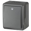 11-1402-03 Выключатель ЭРА Эксперт 11-1402-03 с подсветкой IP54 10АХ-250В ОУ серый