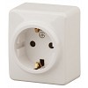 11-2203-02 Розетка ЭРА Эксперт 11-2203-02 с заземлением 2P+E Schuko 16A-250В IP20 ОУ слон
