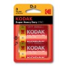 30946385-RU1  Батарейки Kodak R20-2BL SUPER HEAVY DUTY Zinc [KDHZ-2]