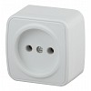 3-201-01 Розетка Intro Polo 3-201-01 2P 16А-250В IP20 ОУ белый