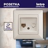 4-303-02 Розетка Intro Solo 4-303-02 информационная RJ45 СУ слоновая кость