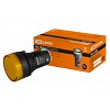 Лампа AD-22DS(LED)матрица d22мм желтый 36В AC/DC TDM