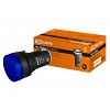 Лампа AD-22DS(LED)матрица d22мм синий 110В AC/DC TDM