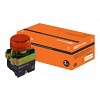 Лампа сигнальная SB2-BV64 с подсветкой 230 В LED, d22 мм, красный, IP40 TDM