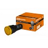 Лампа AD-16DS(LED)матрица d16мм желтый 230В АС TDM