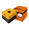 Корпус КП101 для кнопок, 1 место, желтый, IP54 TDM