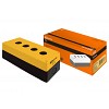 Корпус КП104 для кнопок, 4 места, желтый, IP54 TDM