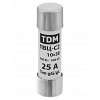 Плавкая вставка ПВЦ-С2 10х38 25А TDM