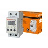 Реле напряжения 1ф РН 2 40А-220В (LED-дисплей) TDM