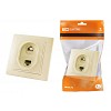 Розетка телефонная RJ11 + компьютерная RJ45 сл. кость Таймыр TDM