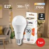 LED A65-30W-827-E27 Лампа светодиодная ЭРА STD LED A65-30W-827-E27 30Вт груша теплый белый свет Е27