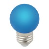 Лампы светодиодные Volpe LED-G45-1W/BLUE/E27/FR/С