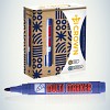 002675 002675 Crown Маркер перманентный MULTI MARKER, СИНИЙ пулевидный 3мм (CPM-800)