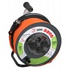 RMx-4es-3x2.5-30m-IP44  Удлинитель силовой ЭРА RMx-4es-3x2.5-30m-IP44 на металлической катушке с заземлением и выключателем 4 розетки 30м ПВС
