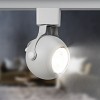 TR35-GU10 WH Трековый светильник однофазный ЭРА Round TR35-GU10 WH под лампу GU10 белый