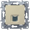 672341 Розетка RJ 45 UTP кат.5е один выход Legrand Etika (Сл. Кость)