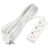 Удлинители бытовые Uniel S-GCU3-10 WHITE