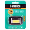 Camelion LED5355  (фонарь налобн, черный,1Вт COB LED, 3 реж, 3XAAA, пласт, блист)