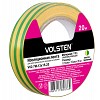Volsten V02-7M-13х15-20 (Изолента 0,13х15 мм желто-зеленая 20 метров)