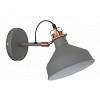 Camelion WML-425 C73 Cерый + медь (Светильник настенный Amsterdam,1х E27, 40Вт, 230В, металл)