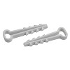 DXP-5-8-w-10 Дюбель хомут ЭРА DXP-5-8-w-10 для плоского кабеля 5-8 мм белый 10шт