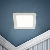 LED 2-16-4K Светильник светодиодный встраиваемый Даунлайт ЭРА LED 2-16-4K квадратный 16Вт 4000К