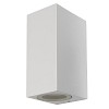 Фасадный светильник GWL-2MR16-GU10-S-IP65 WHITE