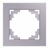 Рамка 1-местная, стекло, серия Катрин, GFR00-7001-07, дымчатый