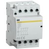 Контактор модульный КМ63-40М AC/DC IEK