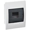 Корпус пластиковый ЩРВ-П-6 черная прозрачная дверь IP41 GENERICA