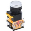 Кнопка управления D8-11 d=22мм 1NO+1NC белая IEK