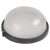 Светильник НПП1301 круг 60Вт IP54 черный IEK