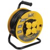 INDUSTRIAL PLUS Катушка УК50 4 места IP44 с заземлением с термозащитой 3х1,5мм2 50м IEK