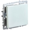 BRITE Выключатель 1-клавишный самовозвратный 10А ВС10-1-4-БрЖ жемчуг IEK