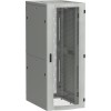 ITK LINEA S Шкаф серверный 19" 48U 800х1200мм передняя дверь двухстворчатая перфорированная задняя дверь перфорированная серый RAL 7035